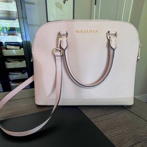 Michael Kors Dome Satchel with Matching Wallet